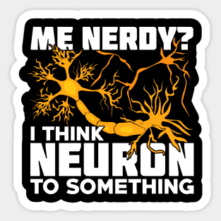 Neuroscience Neurobiology Neuroscientist Gift Sticker